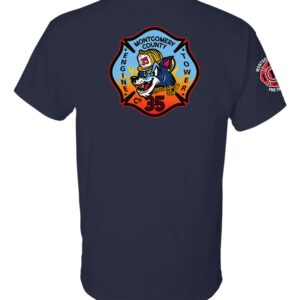 Gildan Dryblend T-Shirt - Patch Back