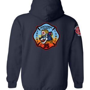 Gildan Heavy Blend Full-Zip Hooded Sweatshirt - Patch Back