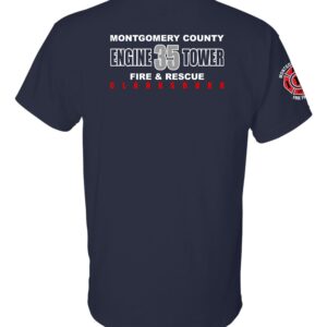 Gildan Dryblend T-Shirt  - Engine / Tower Back