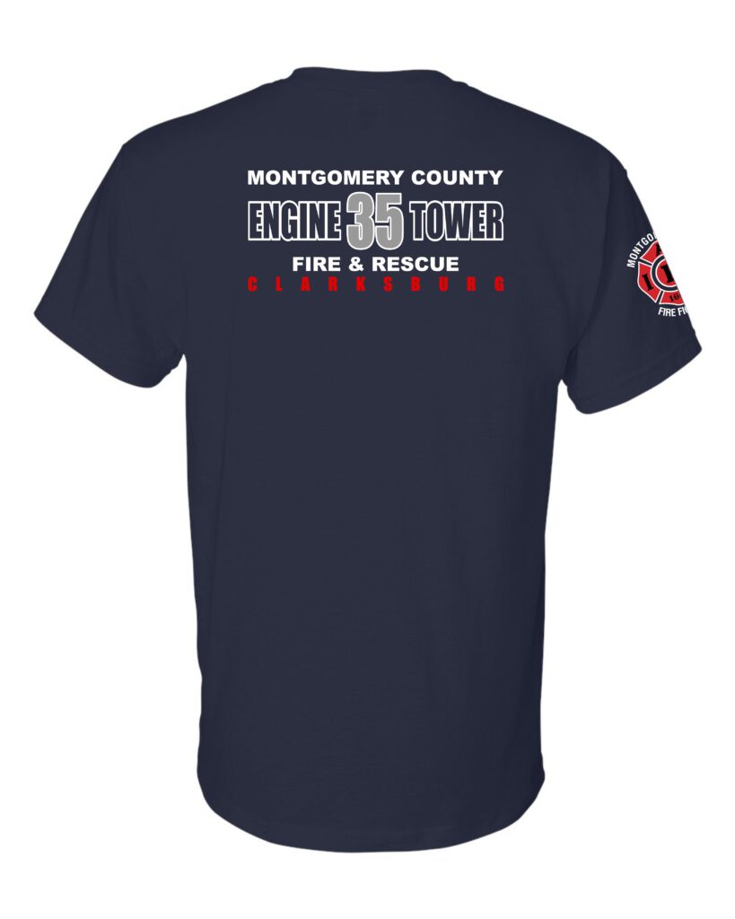 Gildan Dryblend T-Shirt  - Engine / Tower Back