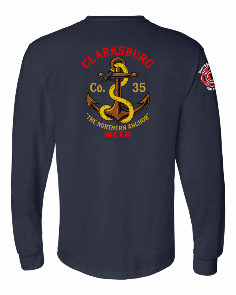 Gildan Dryblend Long Sleeve T-Shirt - Anchor